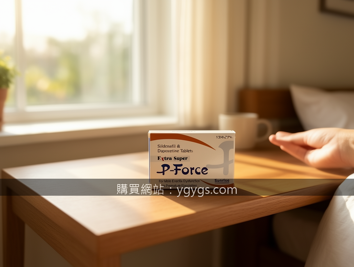 Lifestyle product photography. Place the P-Force Extra Super Sildenafil & Dapoxe