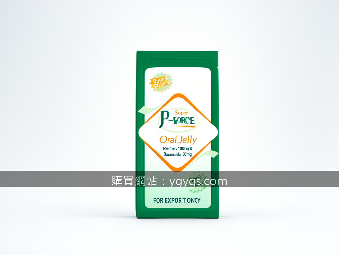 BRIGHT modern advertising photography. Place the Super P-FORCE Oral Jelly 100mg 